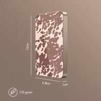 Selencia Vivid MagSafe Powerbank 5.000 mAh - Draadloze Powerbank - MagSafe en Qi2 - Desert Gold / Country Moo'd