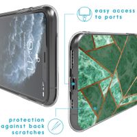 imoshion Design hoesje iPhone 11 Pro - Grafisch Koper / Groen