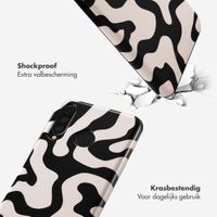 Selencia Vivid Tough Backcover Huawei P30 Lite - Art Wave Black