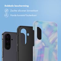 Selencia Vivid Backcover Samsung Galaxy A36 / A56 - Holographic Blue Dream