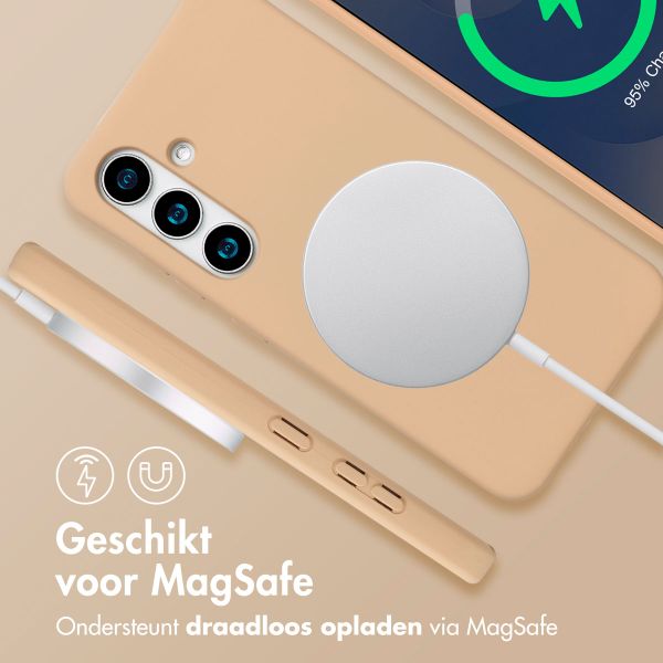 imoshion Color Backcover met afneembaar koord MagSafe Samsung Galaxy S24 / S25 - Beige