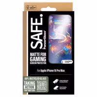 SAFE by PanzerGlass Gaming Screenprotector Ultra Wide Fit met applicator Apple iPhone 16 Pro Max