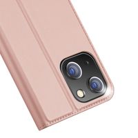 Dux Ducis Slim Softcase Bookcase iPhone 15 - Rosé Goud