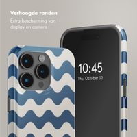Selencia Vivid Backcover met MagSafe Apple iPhone 15 Pro - Wave Vibes Classic Blue
