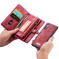 CaseMe Luxe Lederen 2 in 1 Portemonnee Bookcase Samsung Galaxy A70