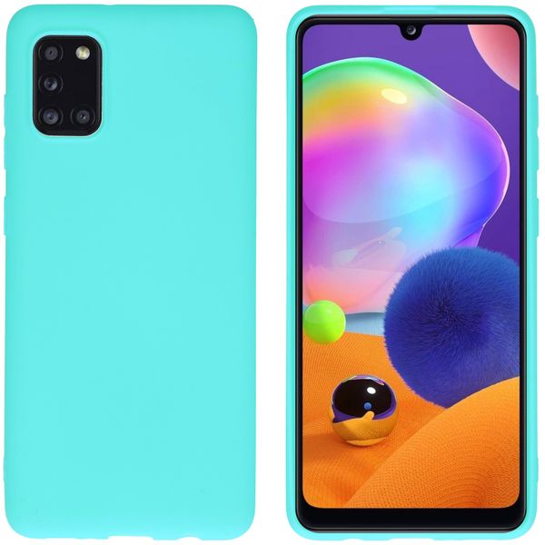 imoshion Color Backcover Samsung Galaxy A31 - Mintgroen