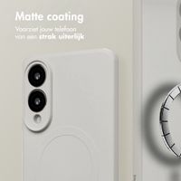 imoshion Color Backcover met MagSafe Samsung Galaxy S25 Edge - Beige