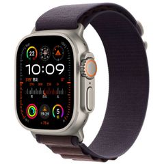 WiWu Alpine nylonband Apple Watch Series 1 t/m 10 / SE / Ultra (2) (44/45/46/49 mm) - Indigo