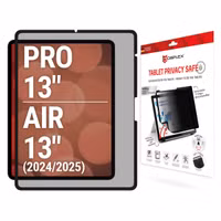 Displex Privacy Screenprotector Apple iPad Pro 13 (2024) M4 / Air 13 inch (2025) M3 / (2024) M2