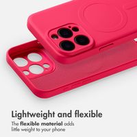 imoshion Colour Back Cover with MagSafe Apple iPhone 15 Pro Max - Neon Pink