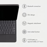 Accezz Magnetic Bluetooth Keyboard Apple iPad Pro 11 (2025) M5 / (2024) M4 - QWERTY / NL - Black