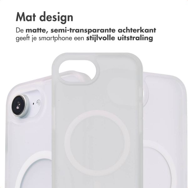 imoshion Color Guard Backcover met Magsafe iPhone 16e - Wit