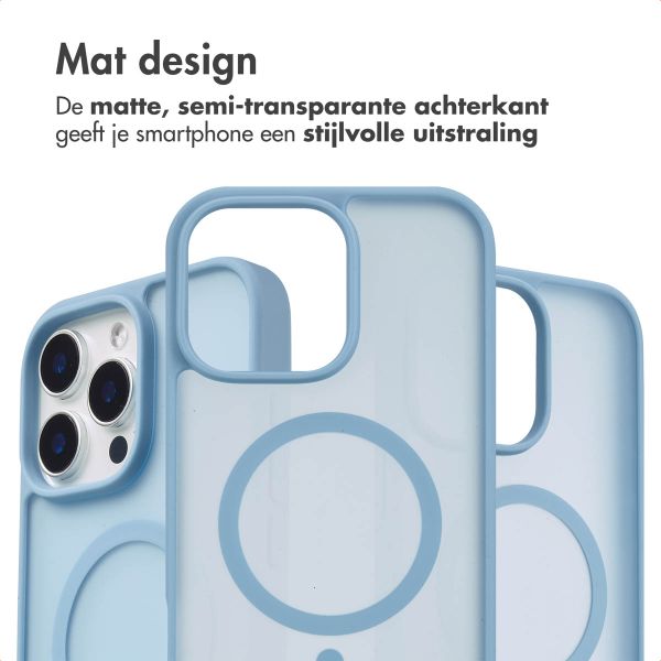 imoshion Color Guard Backcover met MagSafe iPhone 16 Pro Max - Lichtblauw