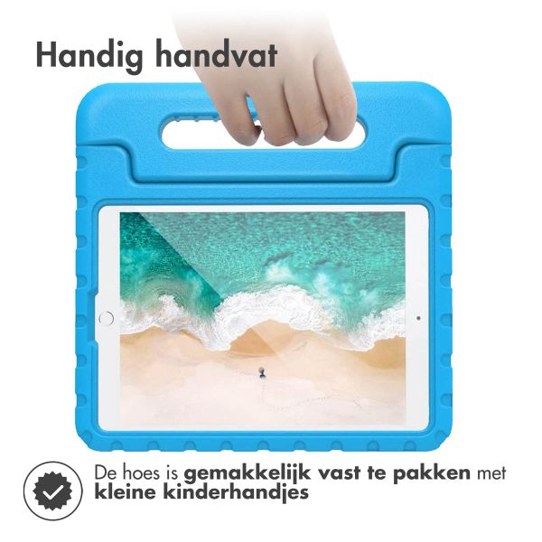 imoshion Kidsproof Backcover met handvat Apple iPad 9 (2021) 10.2 inch / iPad 8 (2020) 10.2 inch / iPad 7 (2019) 10.2 inch - Blauw