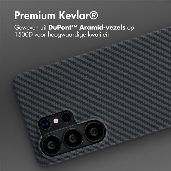 Accezz MagSafe Kevlar® Backcover Samsung Galaxy S26 Ultra - Zwart