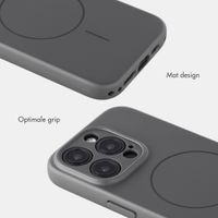 Accezz Grip Backcover met MagSafe Apple iPhone 15 Pro - Grijs