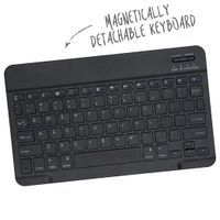 Accezz QWERTY Bluetooth Keyboard Bookcase Samsung Galaxy Tab A7
