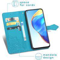 imoshion Mandala Bookcase Xiaomi Mi 10T (Pro) - Turquoise