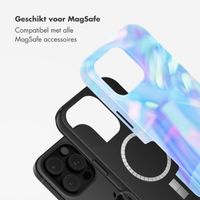 Selencia Vivid Tough Backcover met MagSafe Apple iPhone 16 Pro - Holographic Blue Dream