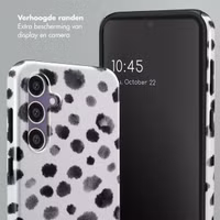 Selencia Vivid Backcover Samsung Galaxy S23 FE - Trendy Leopard