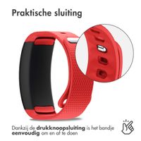 imoshion Siliconen bandje Samsung Gear Fit 2 / 2 Pro - Rood