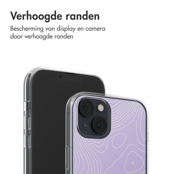 imoshion Design hoesje Apple iPhone 14 - Topo Lilac
