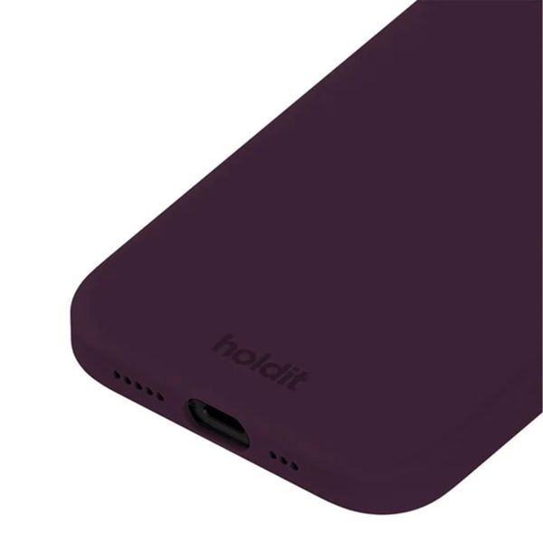 Holdit Silicone Case Apple iPhone 14 / 13 - Deep Plum