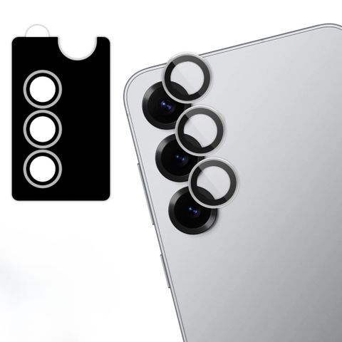 imoshion 2 Pack Camera lens protector Samsung Galaxy S25 Plus - Silver Shadow