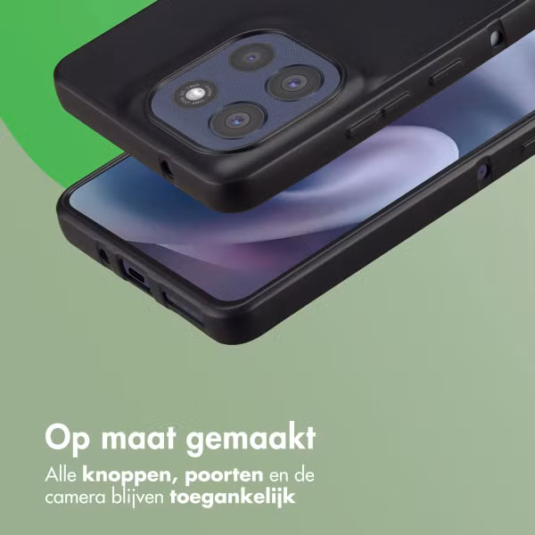 imoshion Color Backcover Motorola Moto G86 Power - Zwart