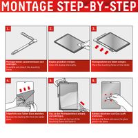 Displex Glass Screenprotector Samsung Galaxy Tab S11 / S10 Lite / S10 FE / S9 FE / S9 / S8 / S7