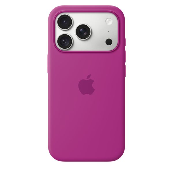 Apple Siliconenhoesje met MagSafe Apple iPhone 18 Pro - Magenta