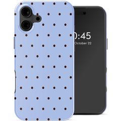 Selencia Vivid Backcover Apple iPhone 16 - Happy Dots Digital Sky