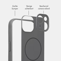 Accezz Grip Backcover met MagSafe Apple iPhone 15 - Grijs