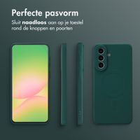imoshion Color Backcover met MagSafe Samsung Galaxy A57 (5G) - Donkergroen