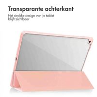imoshion Trifold Hardcase Bookcase Apple iPad 9 (2021) 10.2 inch / iPad 8 (2020) 10.2 inch / iPad 7 (2019) 10.2 inch - Roze