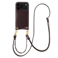 Selencia Nova Telefoonhoes met Koord en Pashouder Apple iPhone 18 Pro Max / 17 Pro Max - Checks