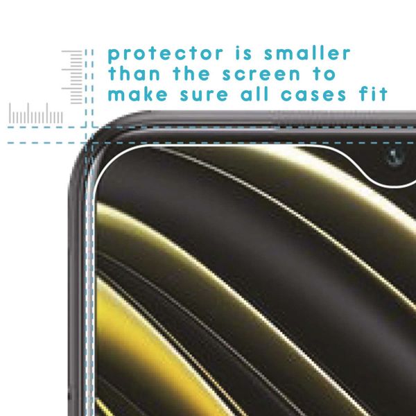 imoshion Screenprotector Folie 3 pack Xiaomi Poco M3