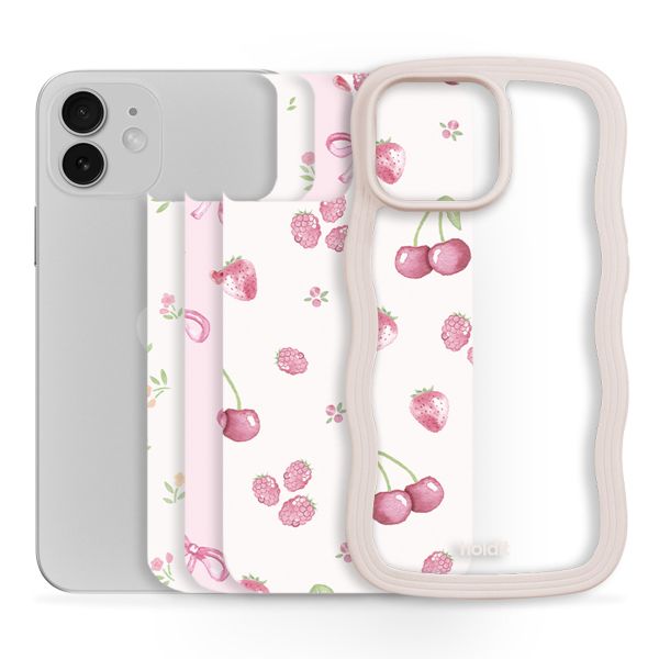 Holdit Print Pack Apple iPhone 12 (Pro) - Pink Breeze