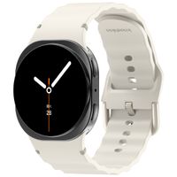 imoshion Wave Silicone Band Samsung Galaxy Watch 9 (40/44mm) / Watch 8 (40/44mm) / Classic (46mm) - Starlight