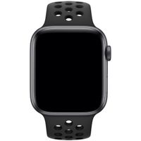 Apple Nike Sport Band Apple Watch Series 1 t/m 9 / SE (38/40/41 mm) | Series 10 / 11 (42 mm) - Anthracite / Black