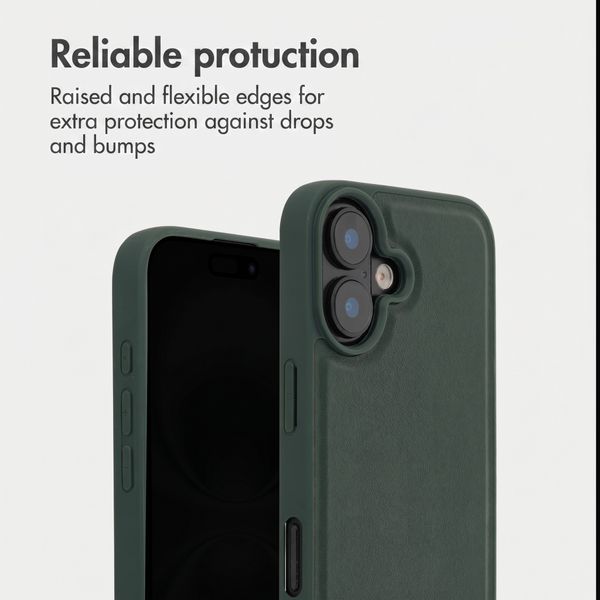 Accezz Edge Back Cover with MagSafe Apple iPhone 16 - Green