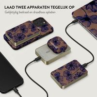 Burga Magnetic Powerbank 5.000 mAh - Geschikt voor MagSafe en Qi2 - Velvet Night / Gold