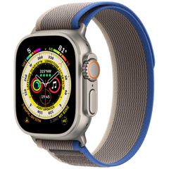 Apple Trail Loop Band Apple Watch | 44/45/46/49 mm - Size S/M - Blue / Grey