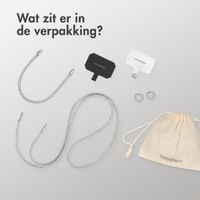 imoshion Glitter Telefoonkoorden Set  - Zilver