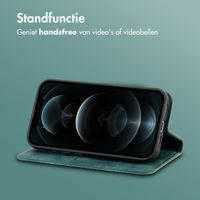 imoshion Slim Bookcase Apple iPhone 12 (Pro) - Groen