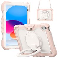 imoshion Rugged Kidsproof Back Cover Apple iPad 11 (2025) 11 inch A16 / iPad 10 (2022) 10.9 inch - Pink