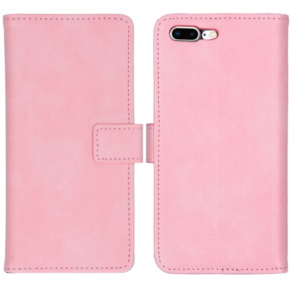 imoshion Luxe Bookcase iPhone 8 Plus / 7 Plus - Roze