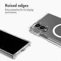Accezz Xtreme Impact Back Cover with MagSafe Samsung Galaxy Z Fold 8 - Transparent