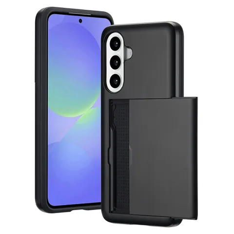 imoshion Backcover met pasjeshouder Samsung Galaxy A36 / A56 - Zwart