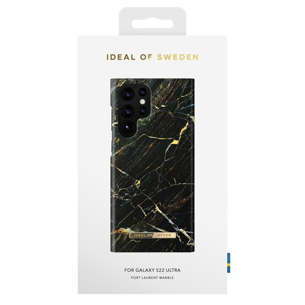 iDeal of Sweden Fashion Backcover Samsung Galaxy S22 Ultra - Port Laurent Marble